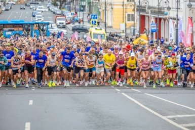 Международный марафон Galaxy Vladivostok Marathon объединил всю Россию Предоставлено организаторами